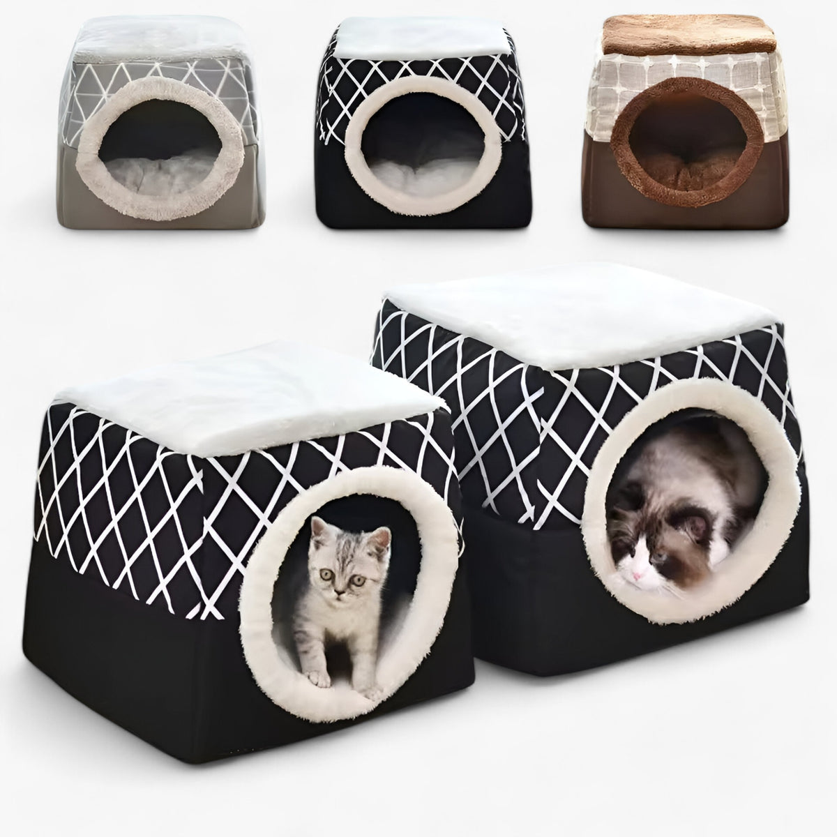 pets : Felix | Multifunctioneel warm huisdierbed in van Pantinoshop