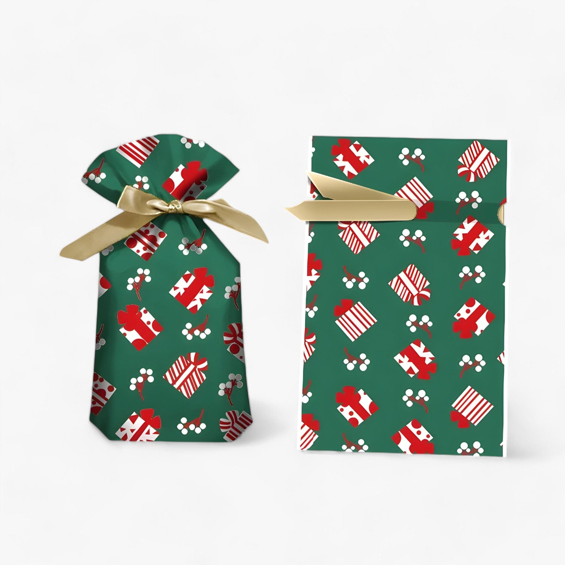 accessories : Vader Kerstman | Kerst Snoepzak - Ideale Oplossing voor het Inpakken van Cadeaus in 6 van Pantinoshop