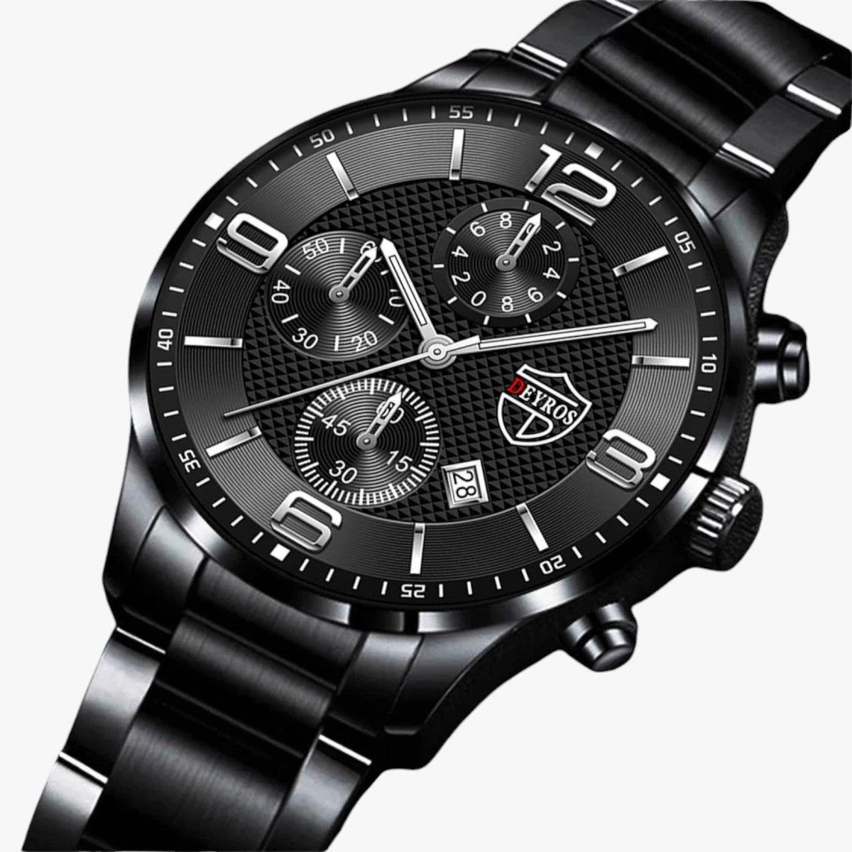 watches : Emilio | Luxe & Precisie – Stalen Herenhorloge met Luminieuze Functies in van Pantinoshop