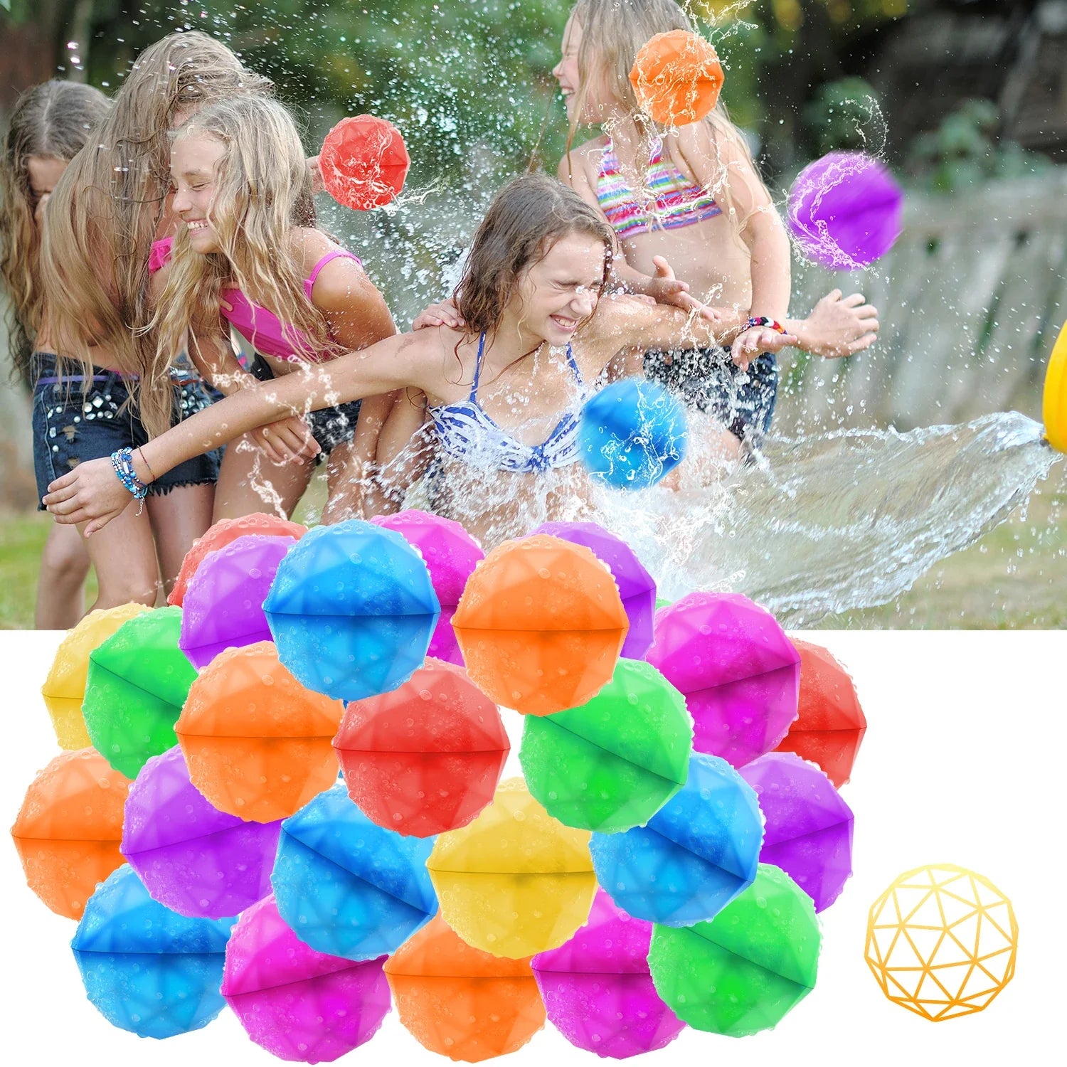 outdoor equipment : Globo - Magische Herbruikbare Waterballon, Zelfsluitende Strand Waterbal in van Pantino