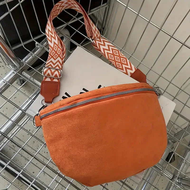 bags : Heuptas - Rits - Breed bandje - Halvemaantas - Kruisbandtas in Oranje van Pantino
