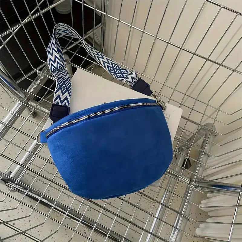 bags : Heuptas - Rits - Breed bandje - Halvemaantas - Kruisbandtas in Blauw van Pantino