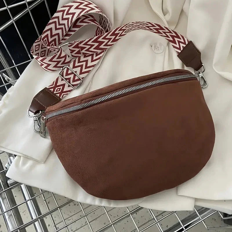 bags : Heuptas - Rits - Breed bandje - Halvemaantas - Kruisbandtas in Bruin van Pantino