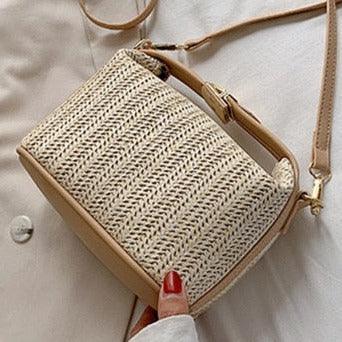 0 : Gebreide Hand/Crossbody Tas in van Pantino