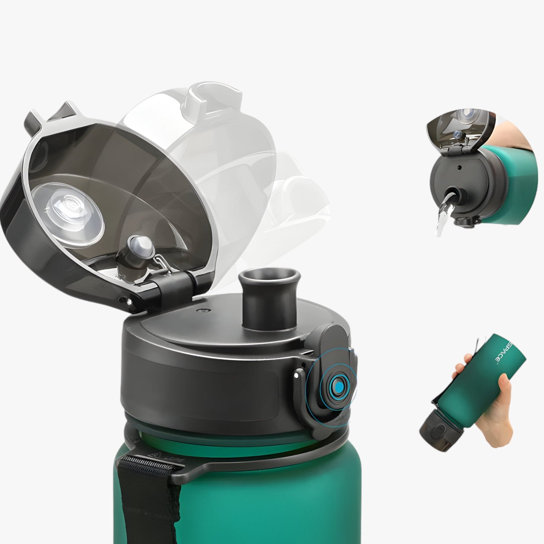 gadgets : HydraShake | Sport shaker bottle - BPA-vrij en lekvrij in van Pantino