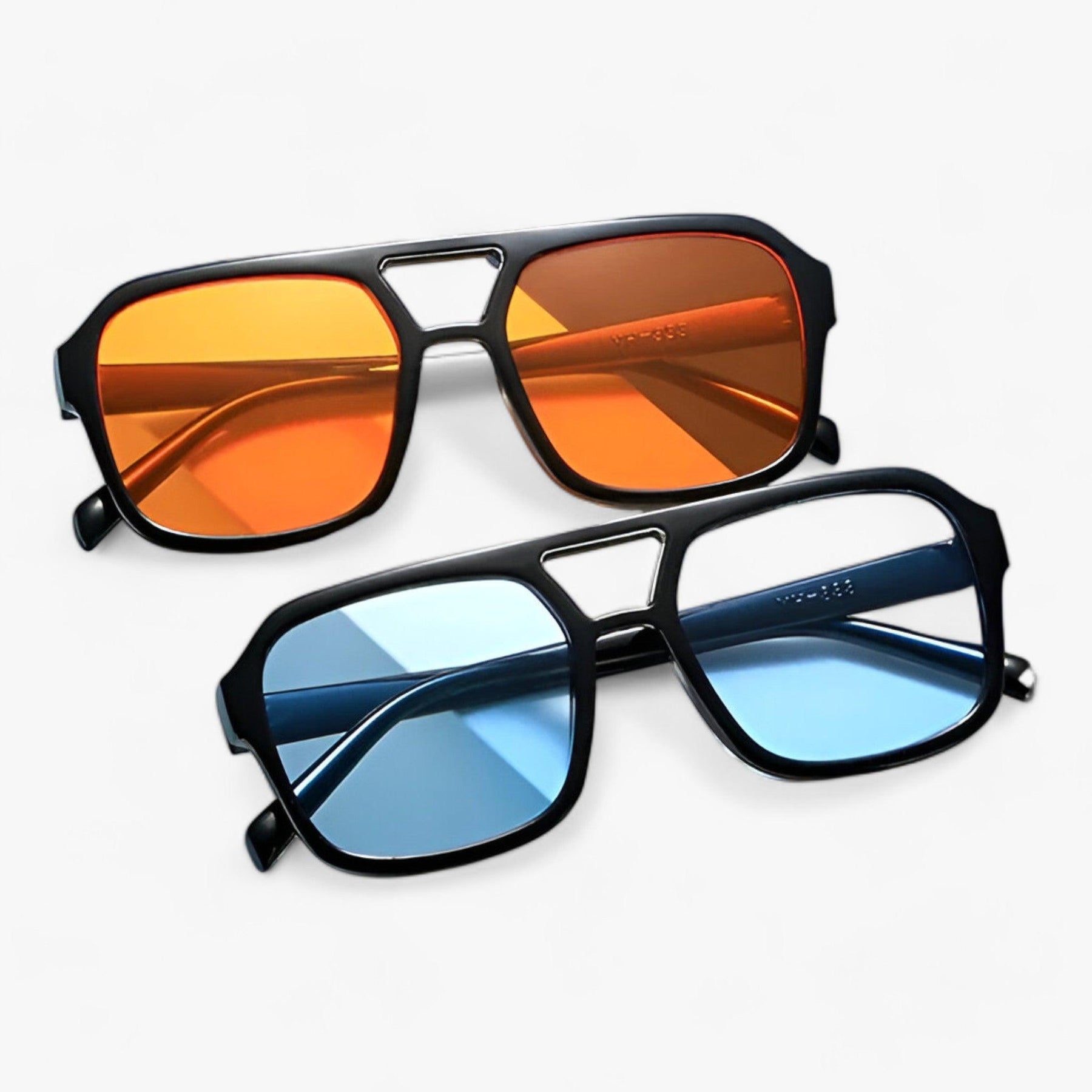 Sunglasses : ICONIC | Vintage vierkante zonnebril: stijlvolle oogbescherming voor alle gelegenheden in van Pantino
