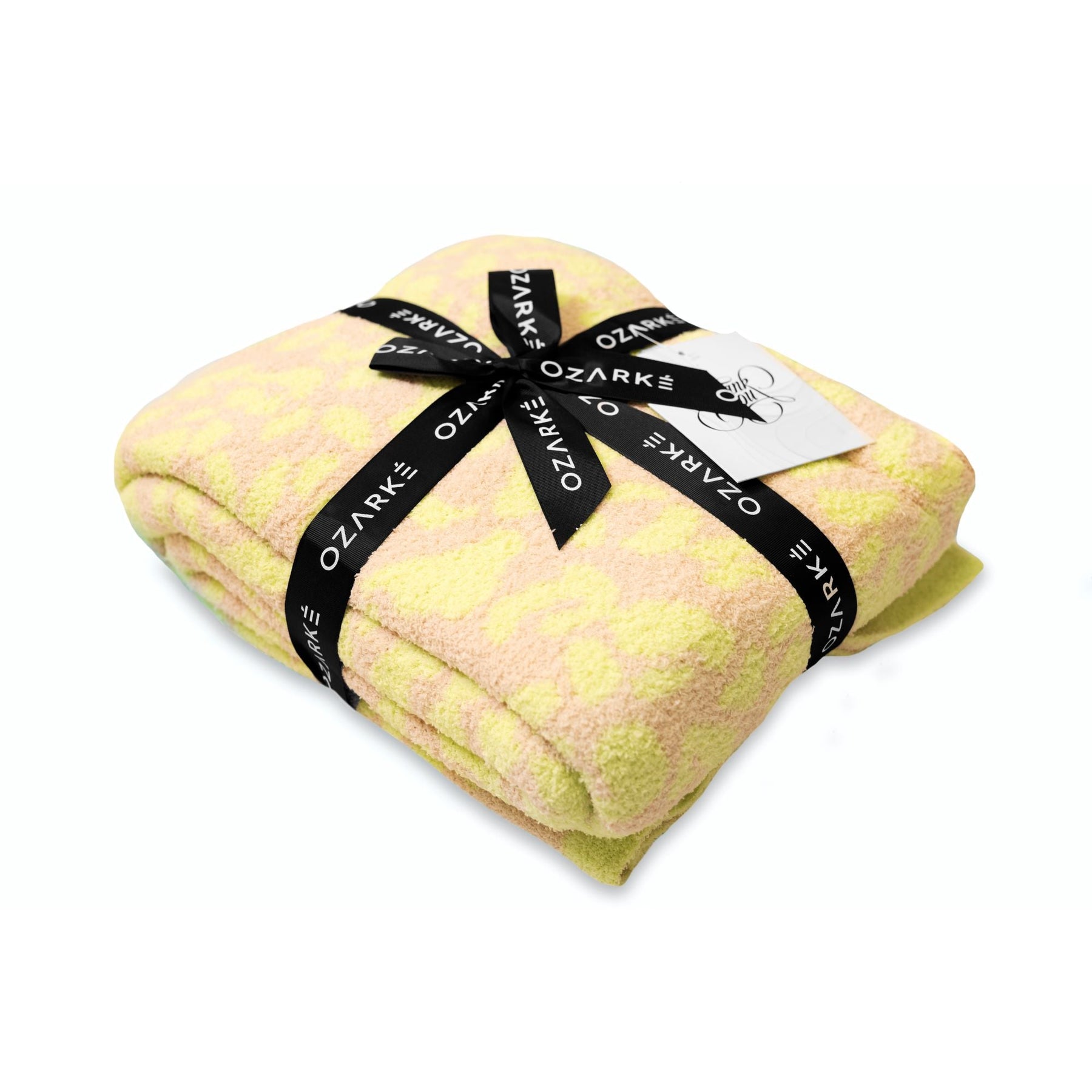 home & garden : Luxe Dierenprint Plaid | Premium Animal Print Woondeken - Verhoogt de Glamour in je Kamer met Luxe Textuur in Groen + Ivoor van Pantinoshop