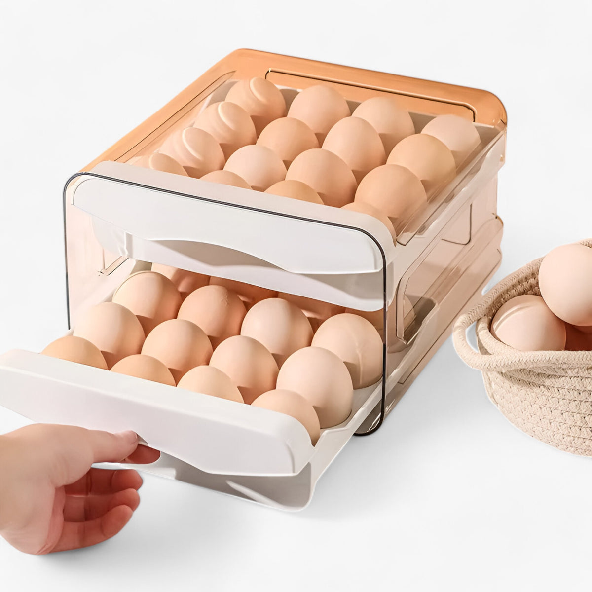 home & garden : Eva | Lade-stijl Eieropslagbox in van Pantinoshop