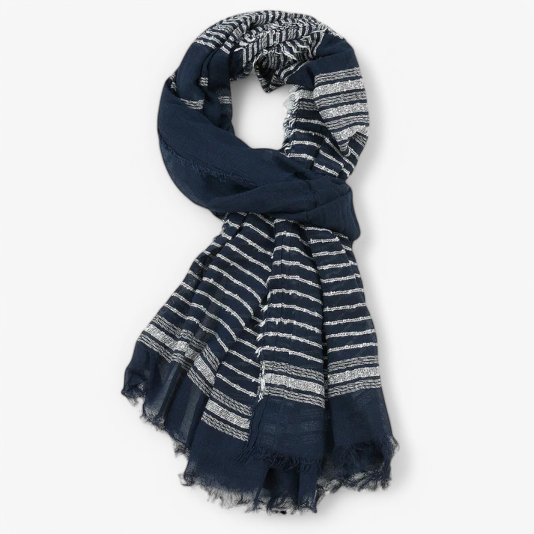 Lorenzo Vitali De Ambachtsman – Van Elegante Sjaal- €25 : Lorenzo Vitali De Ambachtsman – Van Elegante Sjaal in Blauw van Pantinoshop
