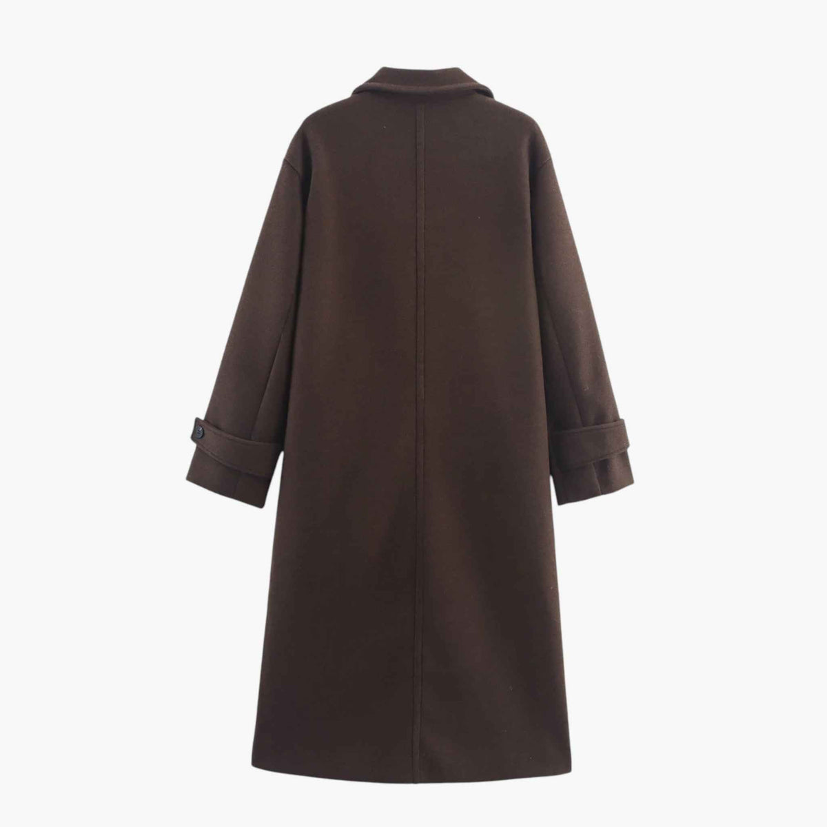 Damesjassen & -jacks : Angela | Lange Winterjas Dames Elegante Wollen Jas in van Pantino