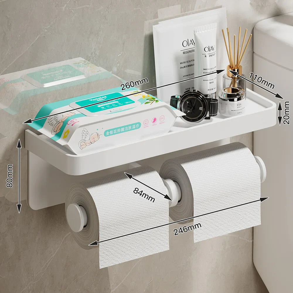 home & garden : Luxe Hold - Multifunctionele Toiletrolhouder in van Pantino