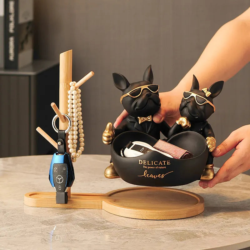 home & garden : GrittyGuard - Bulldog Standbeeld in van Pantino