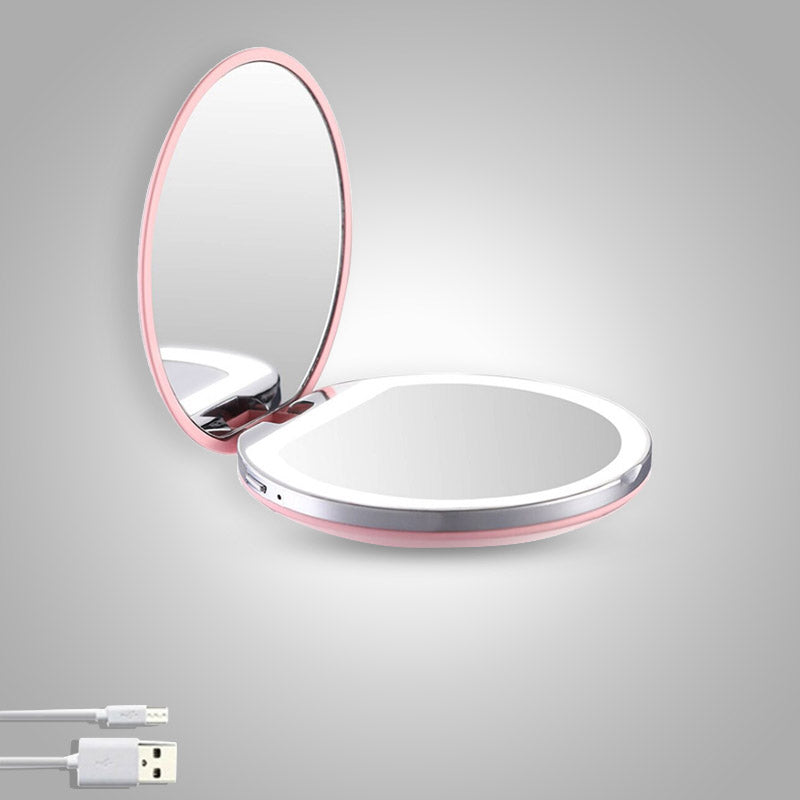 accessories : Portable Led Mirror™ in Roze van Pantino