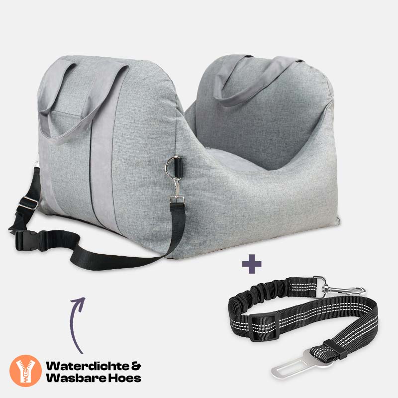 pets : kalmerend hond auto bed in van Pantino