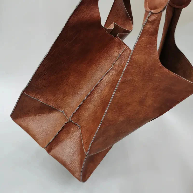 bags : Marianne Schoudertas | Groot zacht PU leer Tote Bag in van Pantino