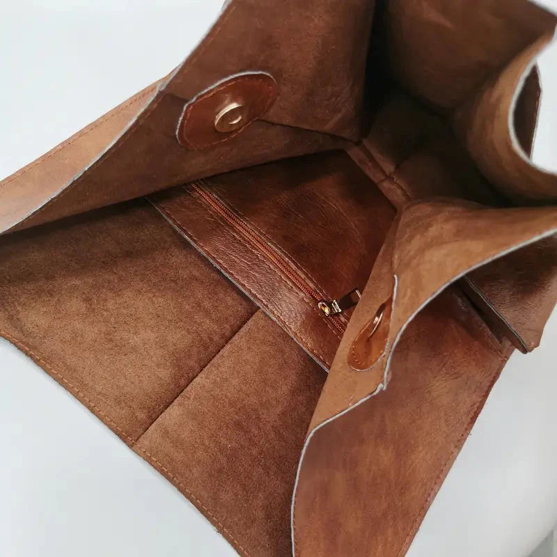 bags : Marianne Schoudertas | Groot zacht PU leer Tote Bag in van Pantino