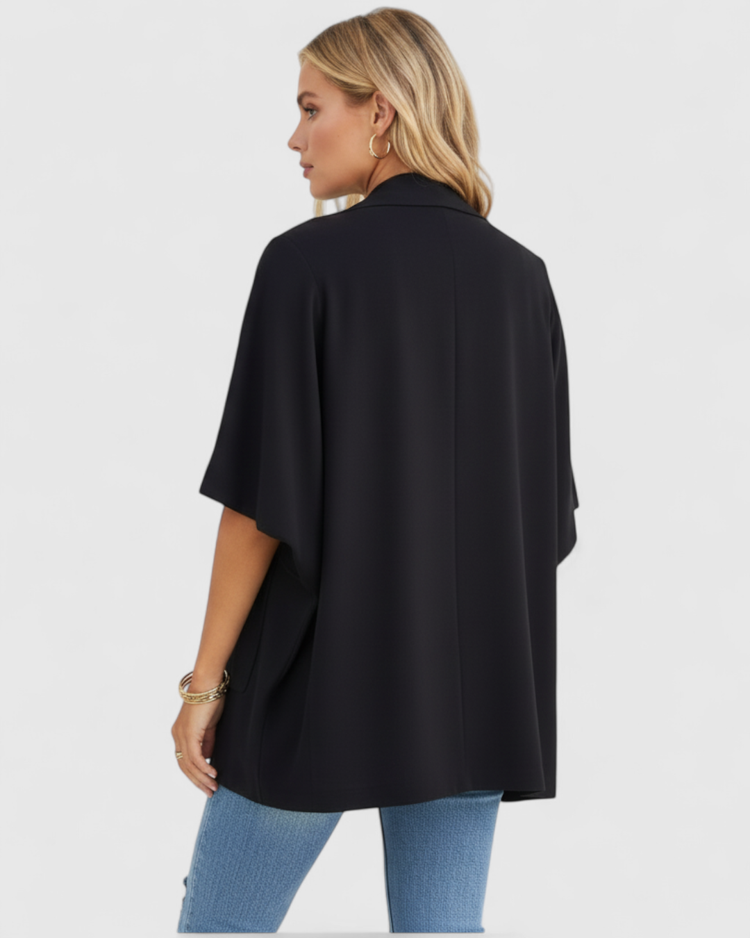 Clothes : Mikte | Elegante midi-jas voor dames van katoen in van Pantino
