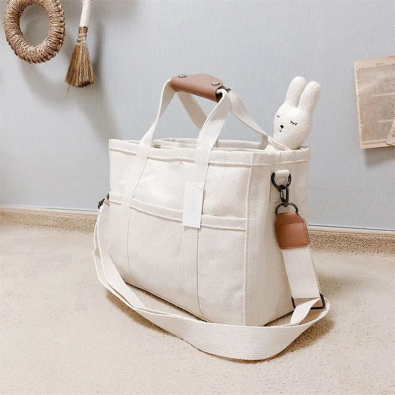 bags : Trendy Beige Luiertas - Compacte Organizer voor Kinderwagen in van Pantino