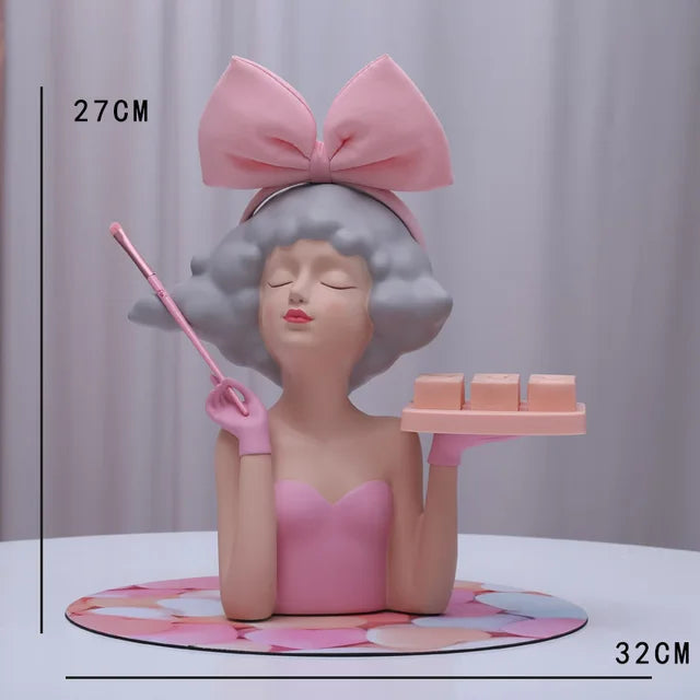 accessories : Modern Meisje Make-up - Huidige Trends in Roze Meisje (B) van Pantino
