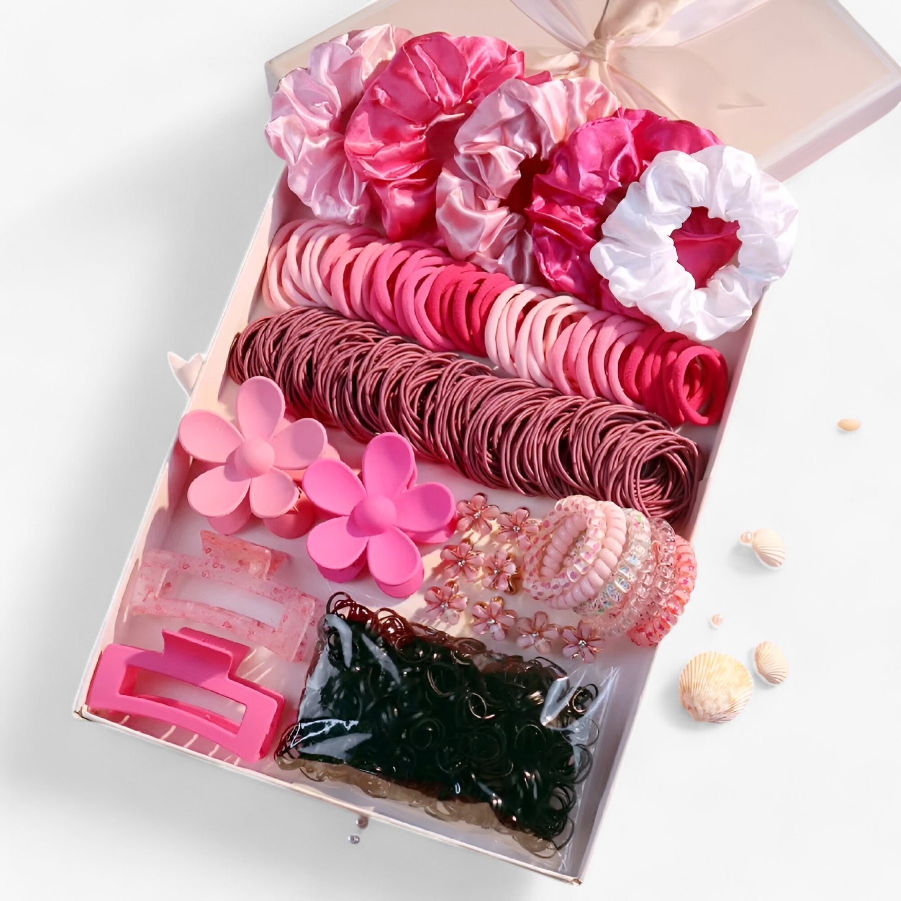 Fleur | Modieuze Roze Haaraccessoire Set - €25 : Fleur | Modieuze Roze Haaraccessoire Set in van Pantinoshop