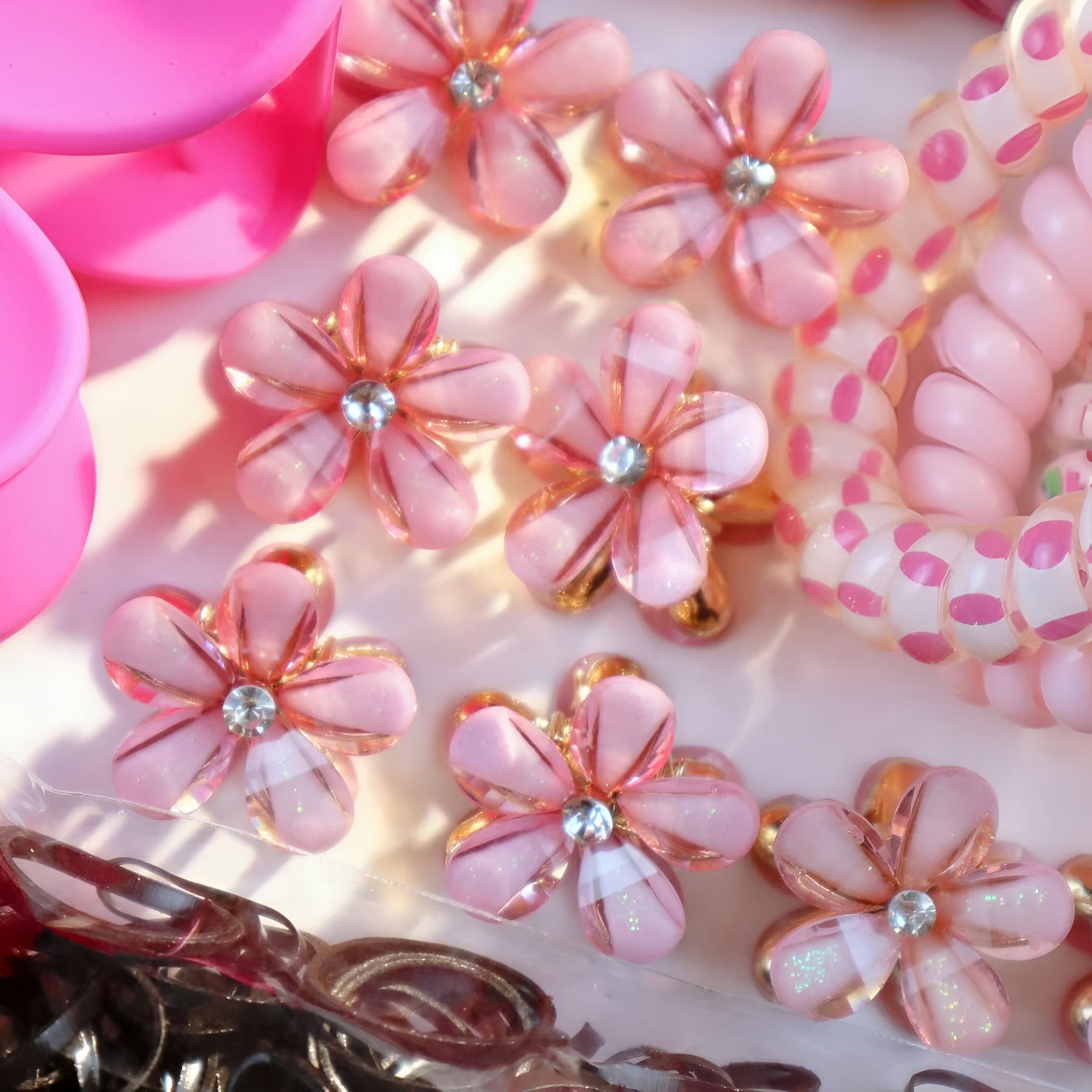 Fleur | Modieuze Roze Haaraccessoire Set - €25 : Fleur | Modieuze Roze Haaraccessoire Set in van Pantinoshop