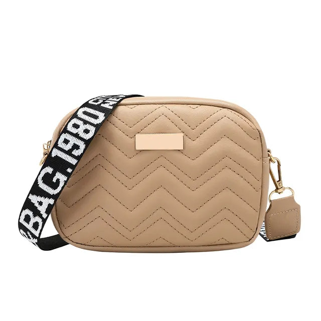 bags : ILSE - Premium crossbodytas van leer voor dames in Beige van Pantino