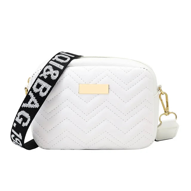 bags : ILSE - Premium crossbodytas van leer voor dames in Wit van Pantino