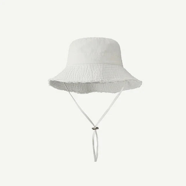 accessories : Bucket Hat in Wit 54-58cm van Pantino