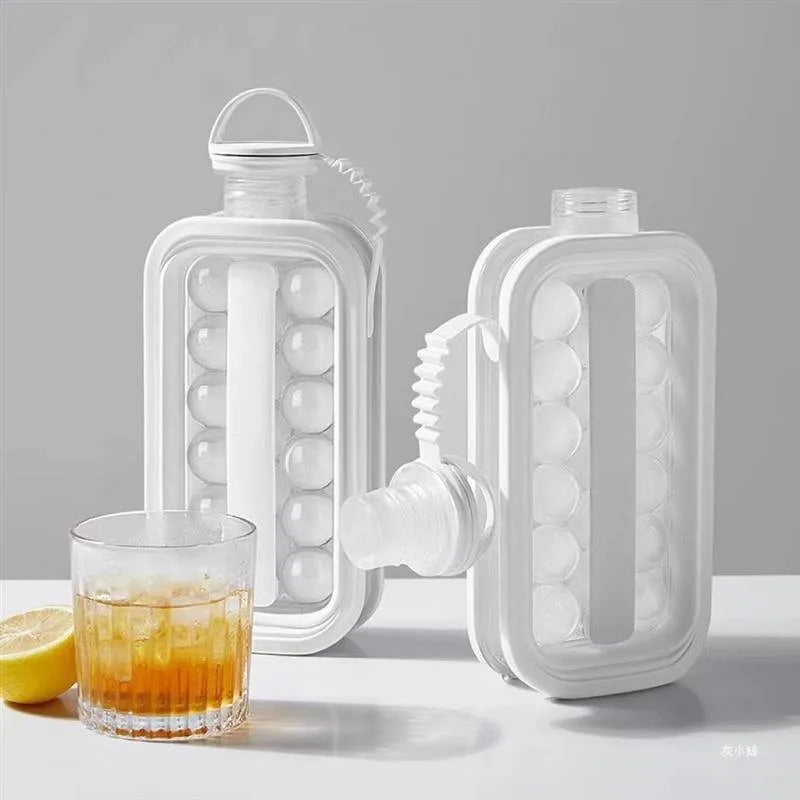 home & garden : Hielo - Handige opvouwbare ijsfles - 2-in-1 ijshockeyvorm in van Pantino