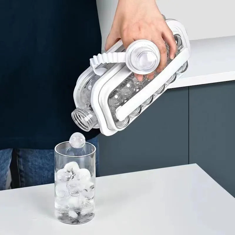 home & garden : Hielo - Handige opvouwbare ijsfles - 2-in-1 ijshockeyvorm in van Pantino
