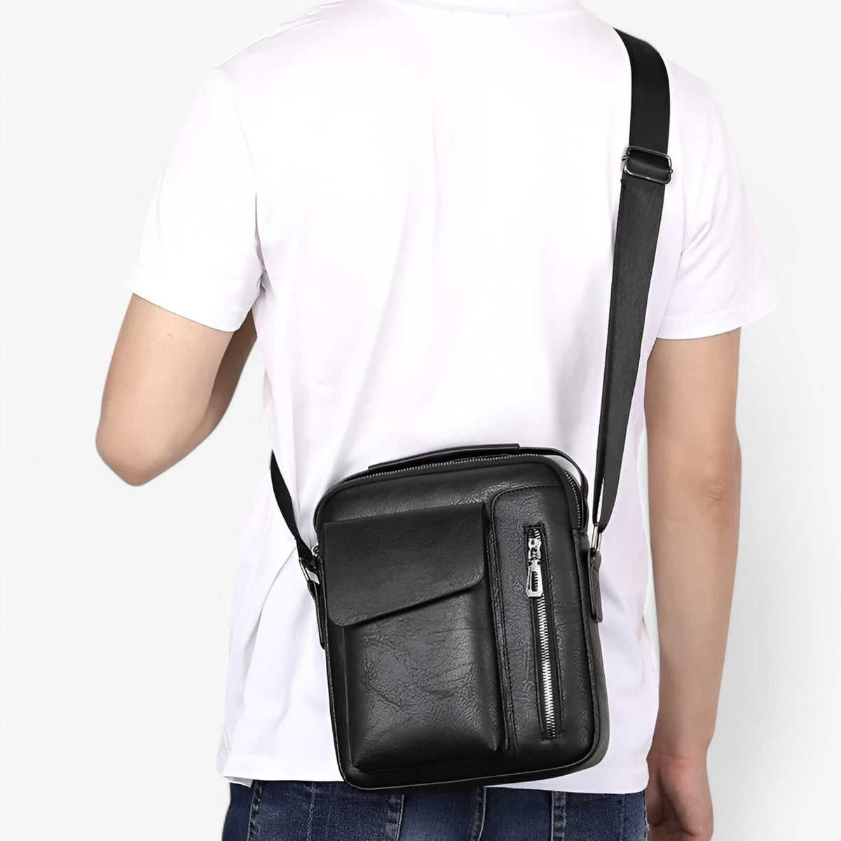 bags : Prestige™ – Luxe Leren Schoudertas voor Stijl en Functionaliteit in van Pantinoshop