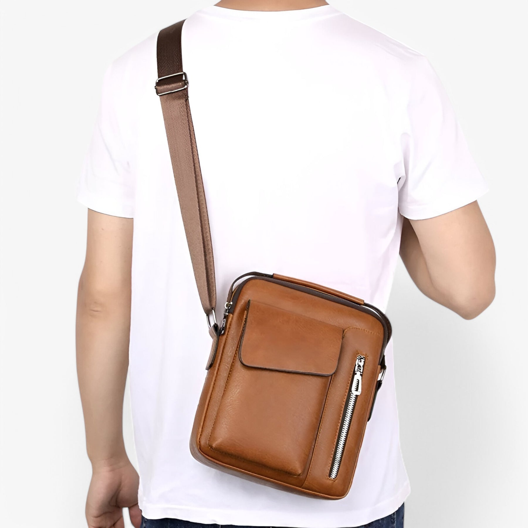 bags : Prestige™ – Luxe Leren Schoudertas voor Stijl en Functionaliteit in van Pantinoshop