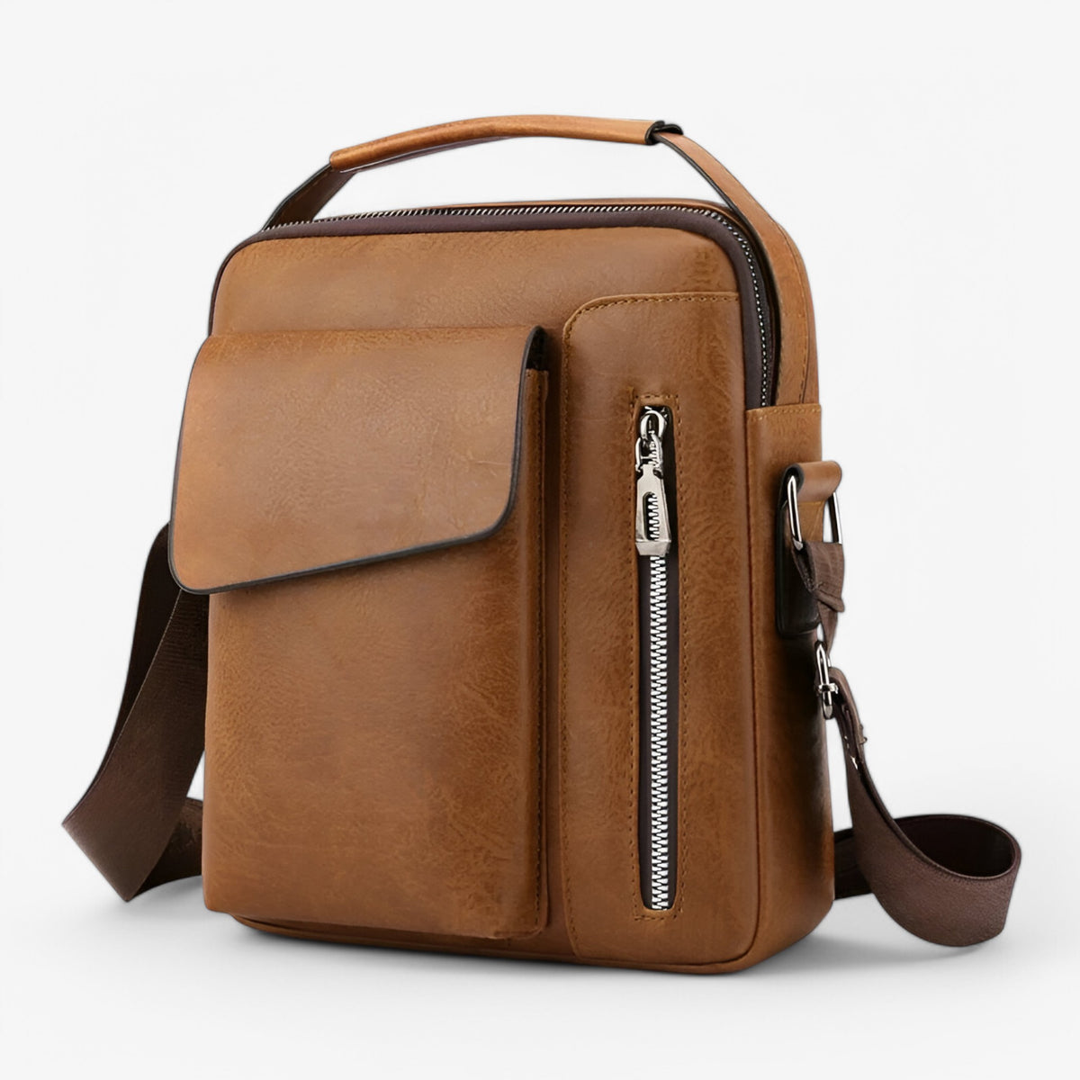 bags : Prestige™ – Luxe Leren Schoudertas voor Stijl en Functionaliteit in van Pantinoshop