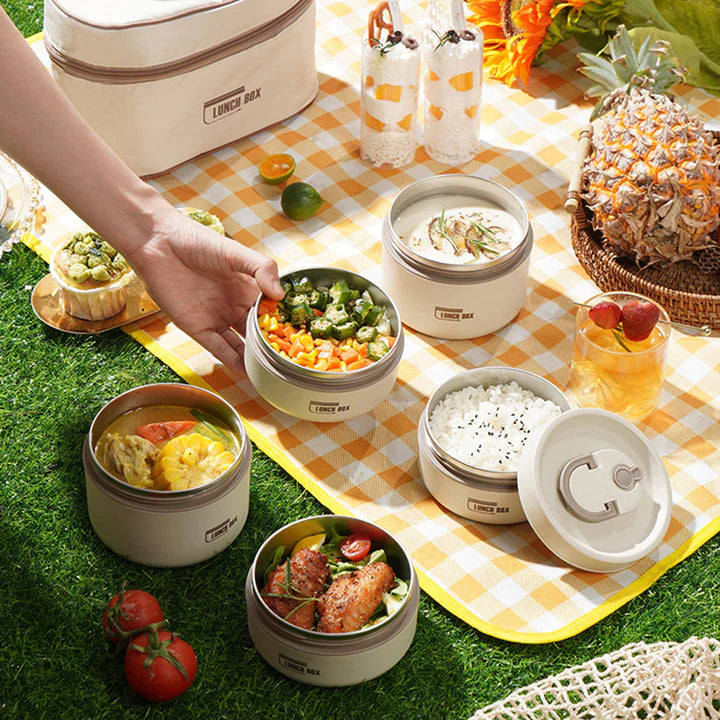 home & garden : MealBox - (GRATIS bestekset + draagtas t.w.v. € 19.95) in van Pantino