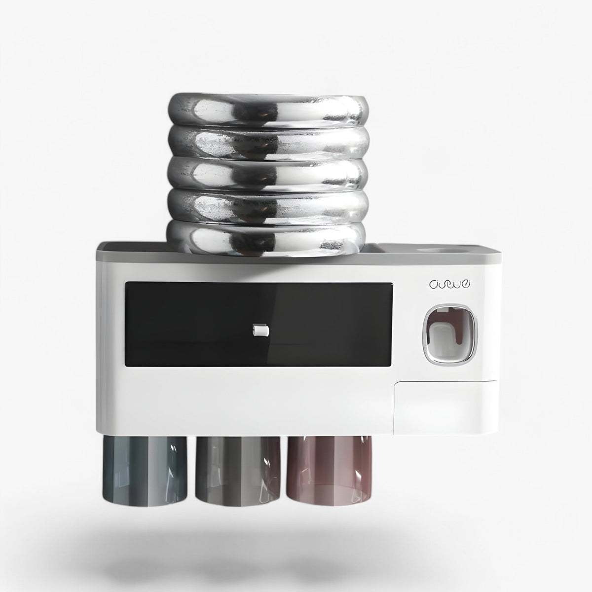 home & garden : Tandenborstelhouder | Automatische dispenser - Wandmontage met opbergvak in van Pantino