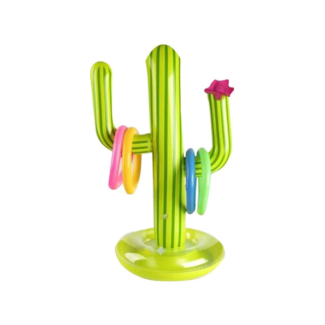 outdoor equipment : CactusFun - Opblaasbare Cactus Pool Speelset voor Barbecuefeestjes in Groent van Pantino