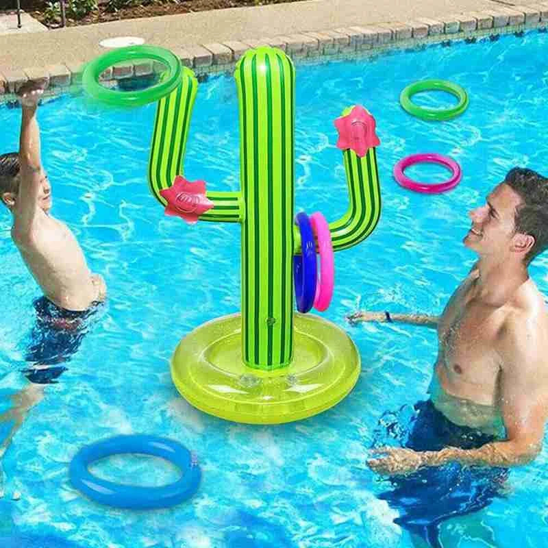outdoor equipment : CactusFun - Opblaasbare Cactus Pool Speelset voor Barbecuefeestjes in van Pantino