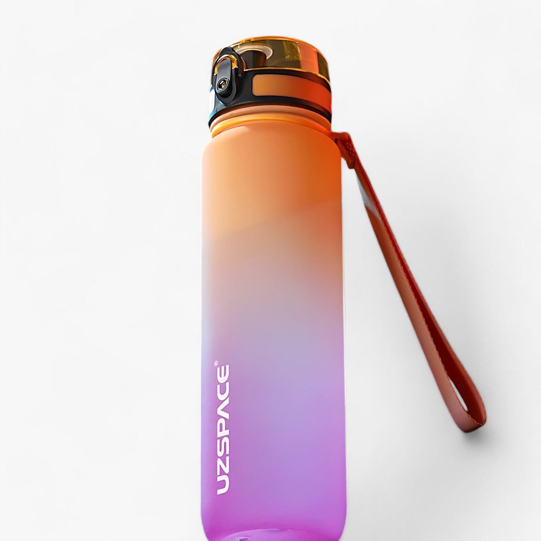 gadgets : HydraShake | Sport shaker bottle - BPA-vrij en lekvrij in Oranje en Violet van Pantino