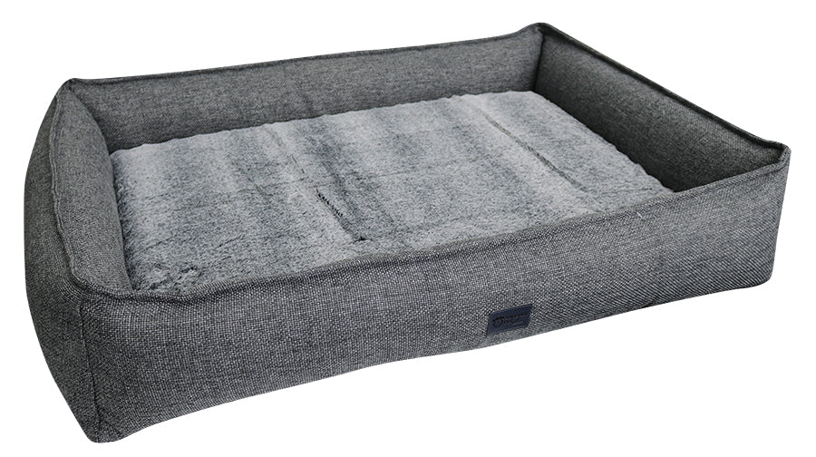 pets : Oliver - Orthopedisch Hondenbed in Stijlvol Antraciet in L van Pantino