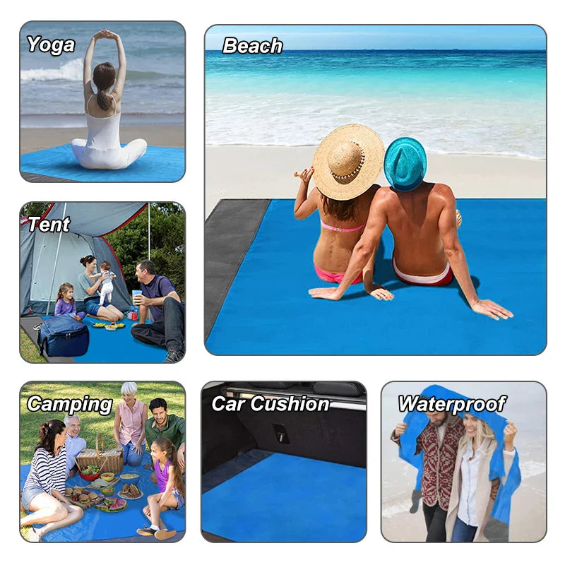 outdoor equipment : Towey - Waterdichte strandmat, draagbare picknickmat voor buiten in van Pantino