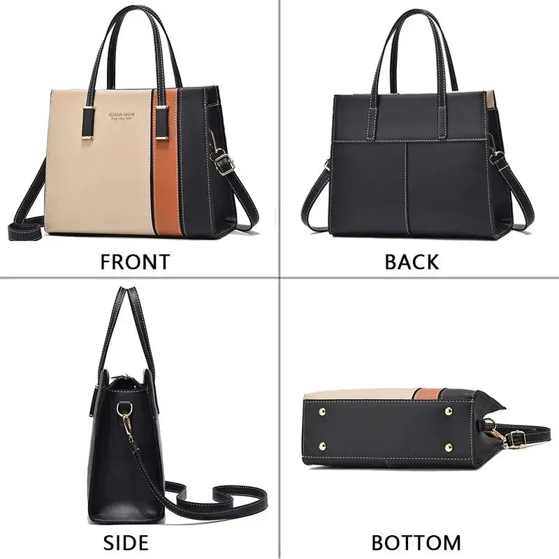 bags : GREET - Patchwork-handtas voor dames met verstelbare riem in van Pantino