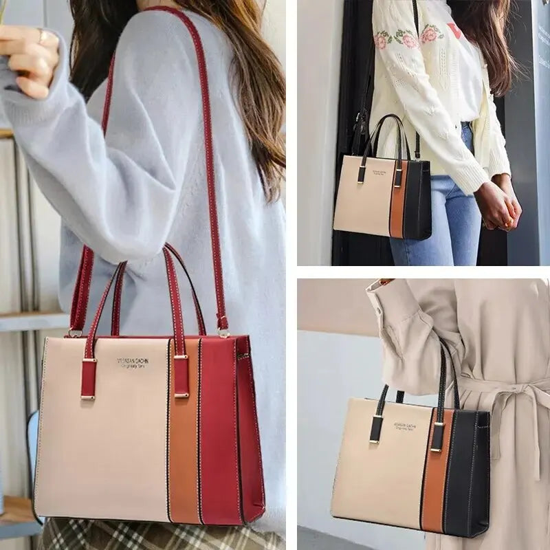 bags : GREET - Patchwork-handtas voor dames met verstelbare riem in van Pantino