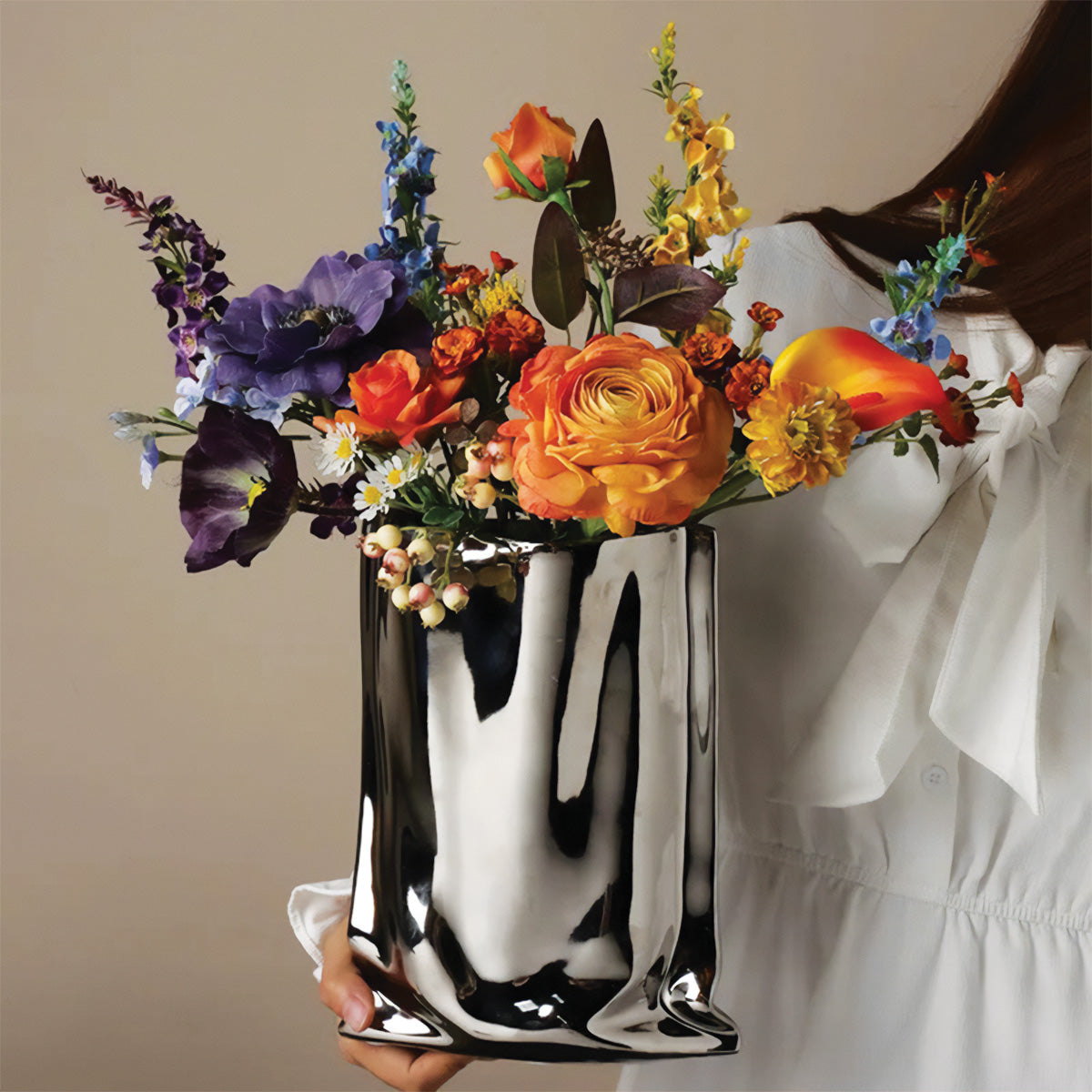 home & garden : Omzoomd boeket | Eigentijdse decoratie, perfect voor elke kamer in van Pantinoshop