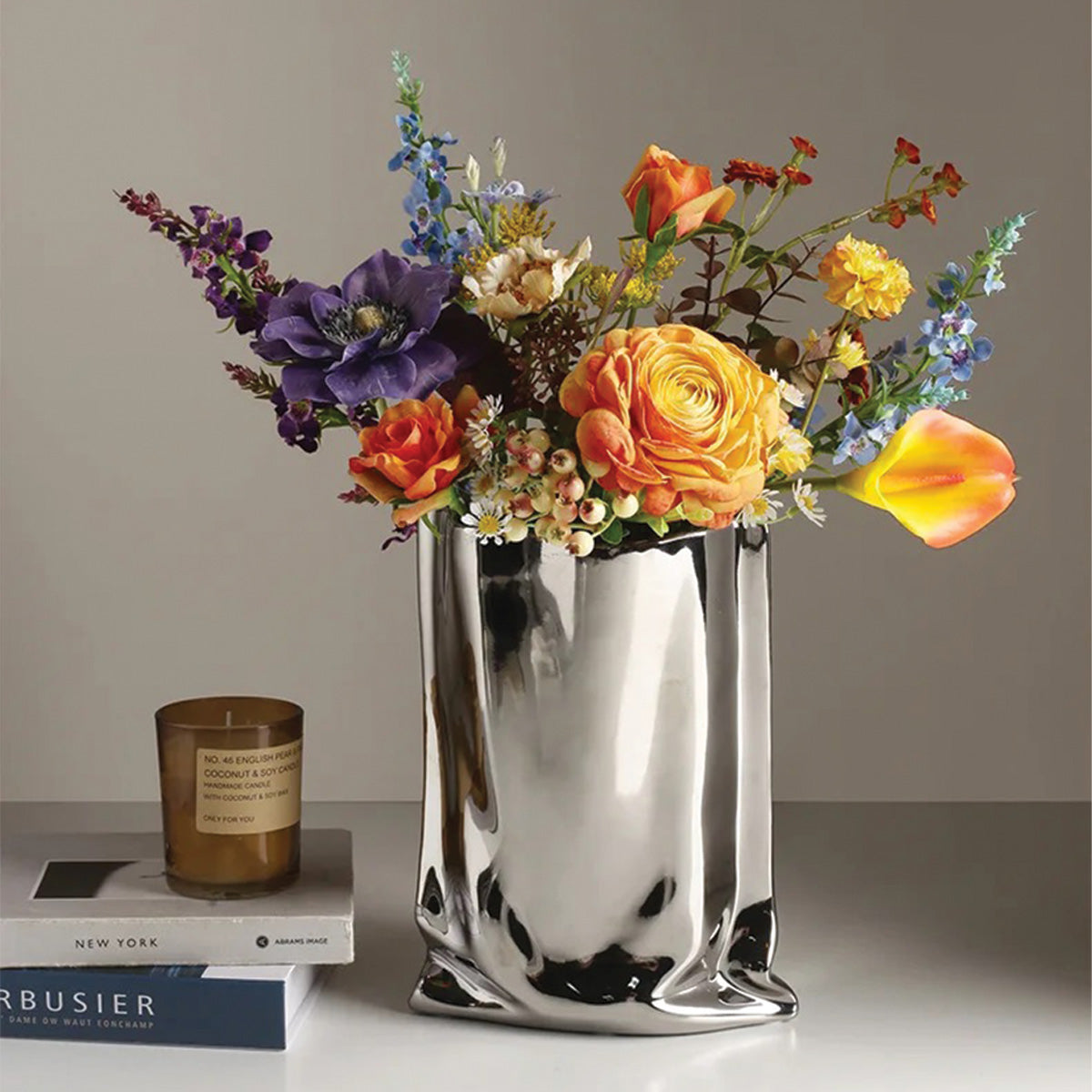 Omzoomd boeket | Eigentijdse decoratie, perfect voor elke kamer- €25 : Omzoomd boeket | Eigentijdse decoratie, perfect voor elke kamer in van Pantinoshop