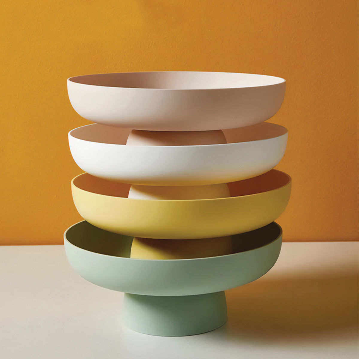 Chique en ronde fruitmand | Elegante en stevige opslag voor uw verse favorieten- €25 : Chique en ronde fruitmand | Elegante en stevige opslag voor uw verse favorieten in van Pantinoshop
