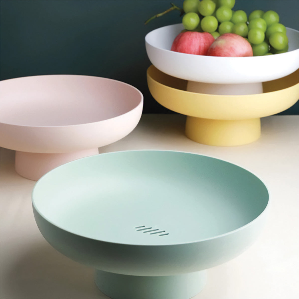 Chique en ronde fruitmand | Elegante en stevige opslag voor uw verse favorieten- €25 : Chique en ronde fruitmand | Elegante en stevige opslag voor uw verse favorieten in van Pantinoshop