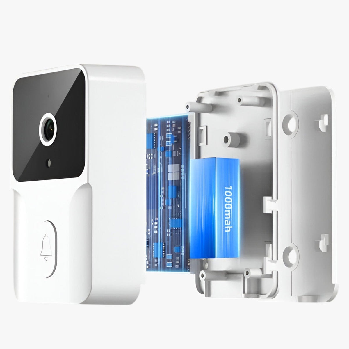 gadgets : Linus draadloze videodeurbel - Veilig, duidelijk en altijd verbonden in van Pantinoshop