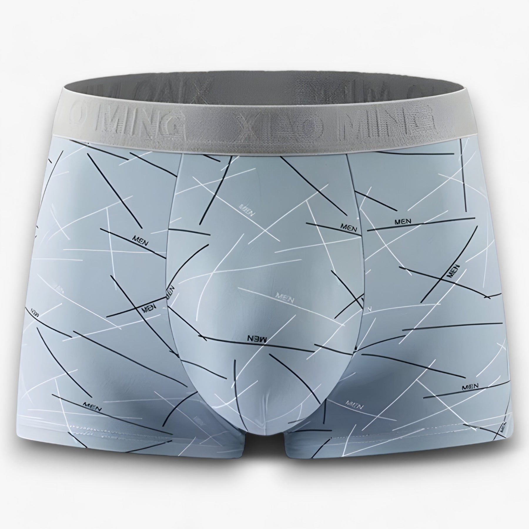 men's fashion : Liam | Heren Boxers - Lichtgewicht stof voor ademende pasvorm (5+5 GRATIS) in 5+5 GRATIS Grijs-blauw van Pantino