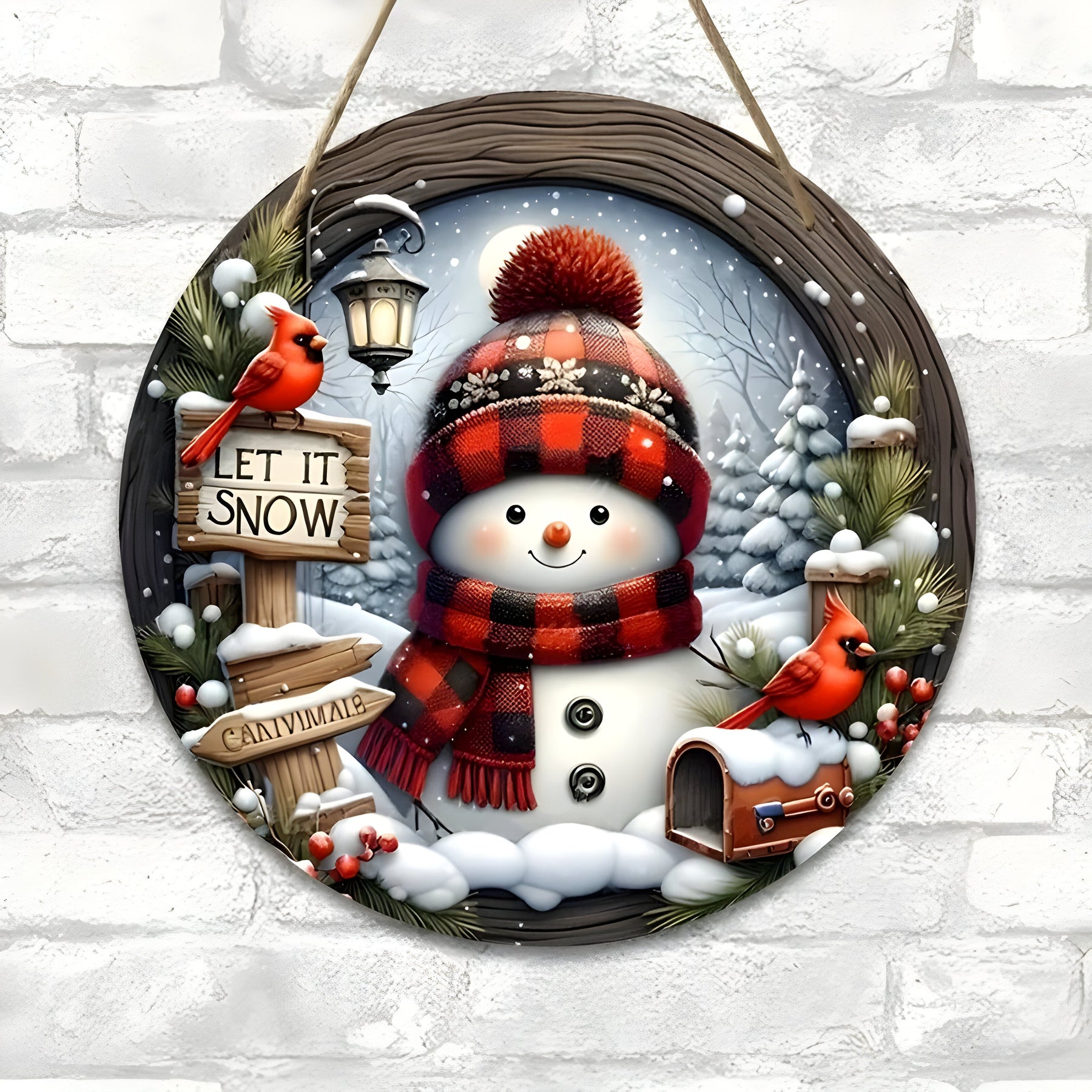 home & garden : Feestelijke elegantie | Kerstmis tafelcentrum acryl krans - Perfect voor wand- of deurdecoratie in van Pantinoshop