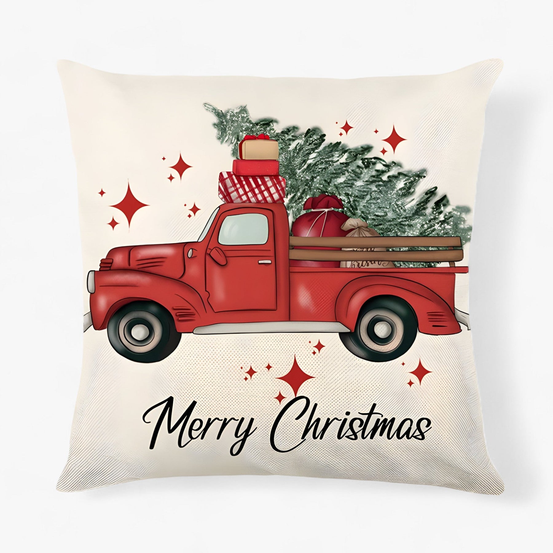 home & garden : Frosty | Housse de Coussin en Lin de Noël - Décor Festif et Confortable pour la Maison in 11 van Pantinoshop